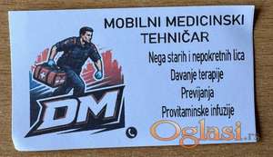 Mobilni medicinski tehnicar - Negovatelj 7 god iskustva